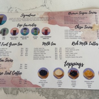 Bober Tea - Menu - Bubble Tea Near Me - Troy, Michigan