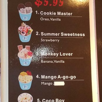 Sailing Poke Bowl - Ice cream menu 1 - Poke Near Me - Tampa, Florida