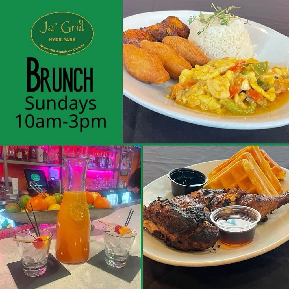 Ja' Grill Hyde Park - Now serving brunch The chicken and waffles are fire Must try - Lounges Near Me - Chicago, Illinois Ja' Grill Hyde Park - Now serving brunch The chicken and waffles are fire Must try - Lounges Near Me - Chicago, Illinois