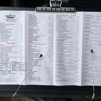 Sushi Hut - Whole menu - Sushi Bars Near Me - Roswell, Georgia Sushi Hut - Whole menu - Sushi Bars Near Me - Roswell, Georgia