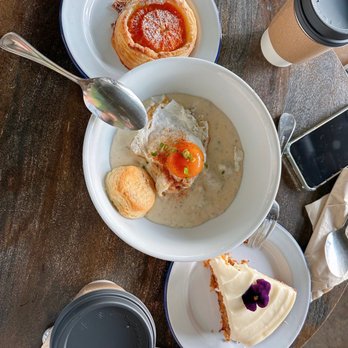 Doubting Thomas - cara cara + vanilla custard, biscuits & gravy, carrot cake - Coffee & Tea Near Me - Los Angeles, California Doubting Thomas - cara cara + vanilla custard, biscuits & gravy, carrot cake - Coffee & Tea Near Me - Los Angeles, California