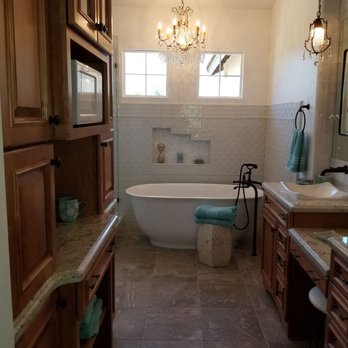 M.Z. Remodeling Construction - Master bath viewed from bedroom - General Contractors Near Me - San Juan Capistrano, California