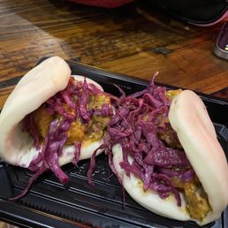 2 Piece Karaage Chicken Buns 2 Piece Karaage Chicken Buns