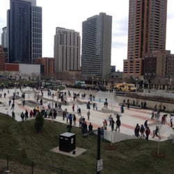 Grant Park Skate Park - Shot taken on opening day from the pedestrian bridge. Red Bull made an appearance...fancy