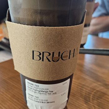 Brucha - Mango ice tea with tea jelly - Gelato Near Me - Tucson, Arizona
