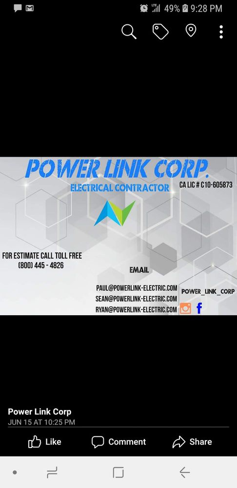 Slide of Power Link