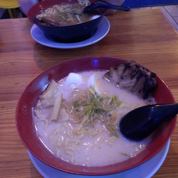 Moshi Moshi - The Pork Tonkotsu Ramen and Shio Ramen is too salty - Sushi Bars Near Me - Miami, Florida Moshi Moshi - The Pork Tonkotsu Ramen and Shio Ramen is too salty - Sushi Bars Near Me - Miami, Florida