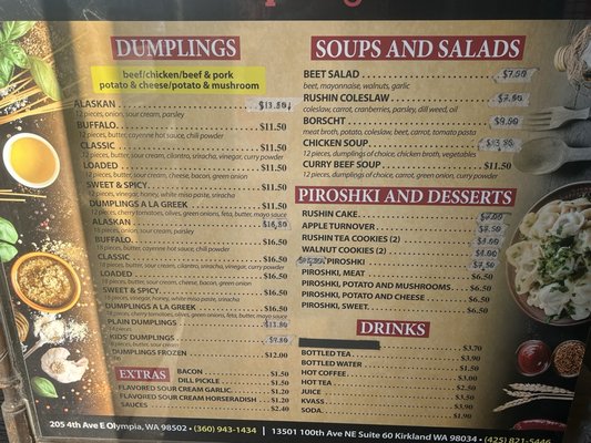 Menu photo 3 Rush In Dumplings Olympia, WA Menu photo 3 Rush In Dumplings Olympia, WA