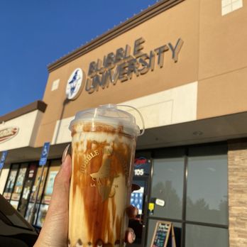 Bubble University - Brow sugar fresh milk - Bubble Tea Near Me - Roseville, California Bubble University - Brow sugar fresh milk - Bubble Tea Near Me - Roseville, California