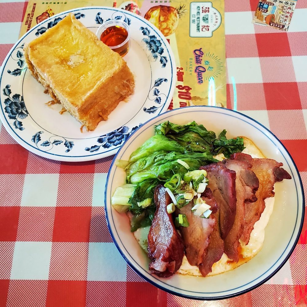 Ken Kee - HK toast with honey, bbq pork belly rice bowl - Seafood Near Me - Chicago, Illinois