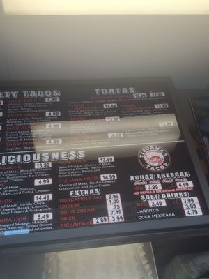 Menu photo 2 Tijuana tacos Pomona, CA