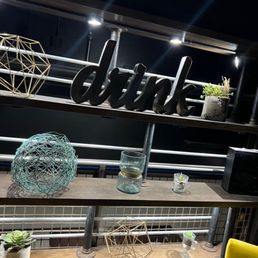 Just a cool area to sit, drink and play skeet ball