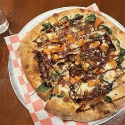 Sweet Potato and Bacon Pizza Sweet Potato and Bacon Pizza