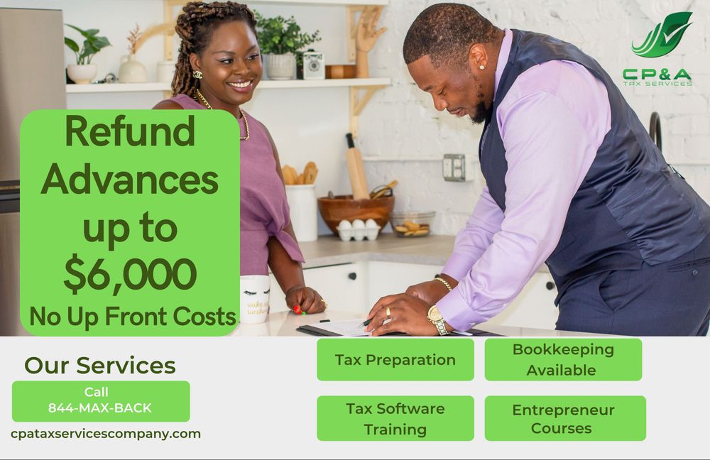 CP&A TAX SERVICES COMPANY Updated April 2024 Request Consultation