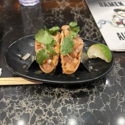 Pike salmon tacos