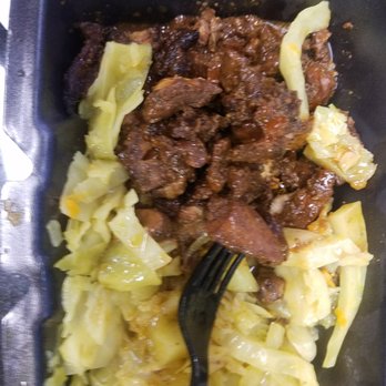 Irie Jamaican Kitchen - Jerk and cabbage - Caribbean Near Me - Euclid, Ohio