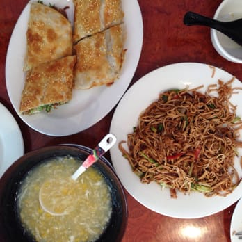 Ahgoo's Kitchen - Beef rolls, shredded bean curd, and corn soup - Chinese Near Me - Temple City, California