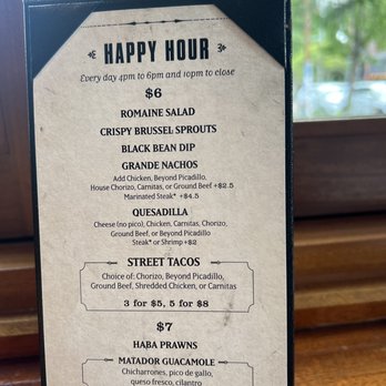 Matador Ballard - (IG: @eat.sar) Happy hour menu - Mexican Near Me - Seattle, Washington Matador Ballard - (IG: @eat.sar) Happy hour menu - Mexican Near Me - Seattle, Washington