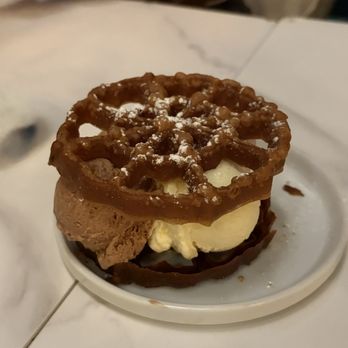 Poppy & Seed - Gelato and brown buttered waffle! - American Near Me - Anaheim, California