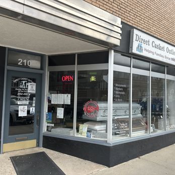 Direct Casket Outlet - Store front entrance - Funeral Services & Cemeteries Near Me - Independence, Missouri