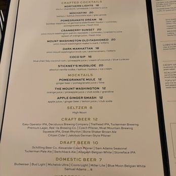 Stickney's Restaurant - Wine Bars Near Me - Bretton Woods, New Hampshire