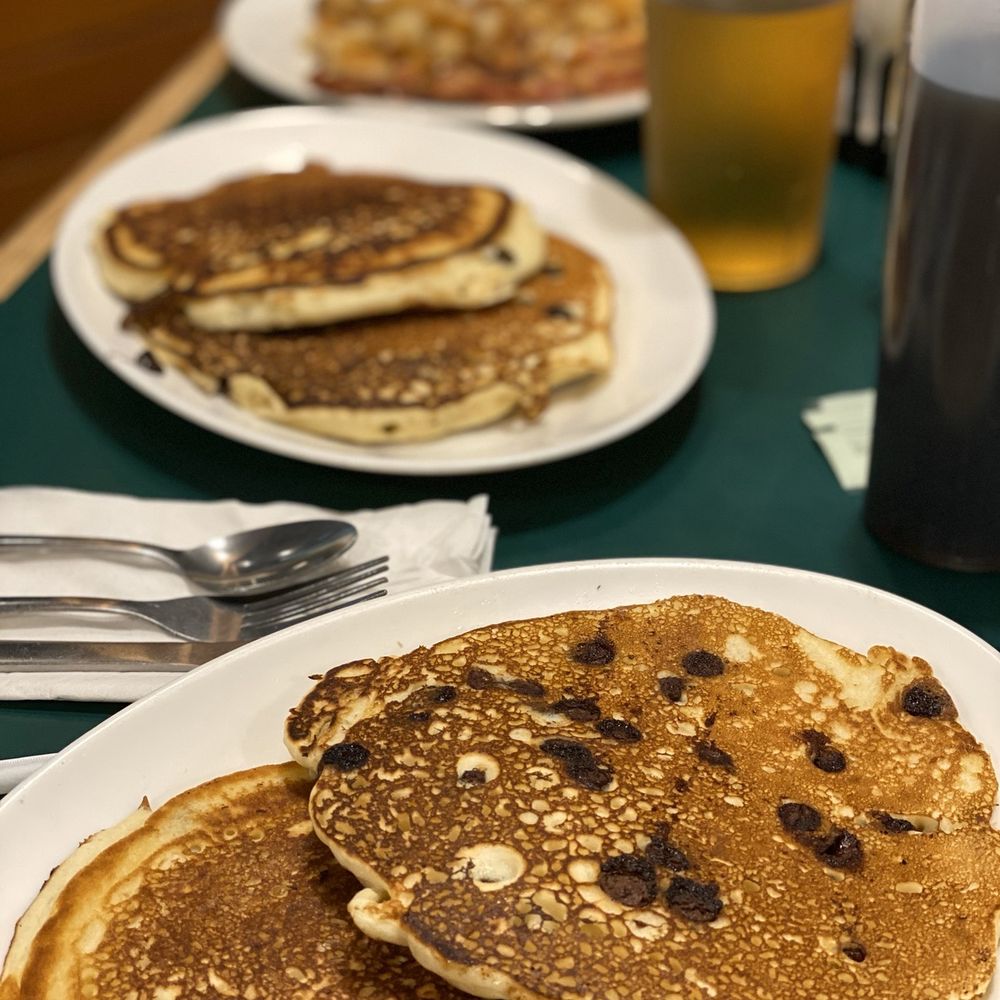 Chocolate chip pancakes