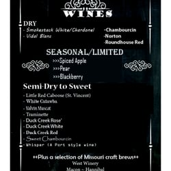 West Winery - Please note that some wines may be unavailable at times.