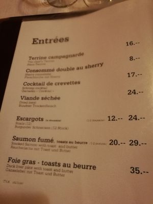 Menu photo 2 Le Grizzly Le Grand-saconnex, GE Menu photo 2 Le Grizzly Le Grand-saconnex, GE