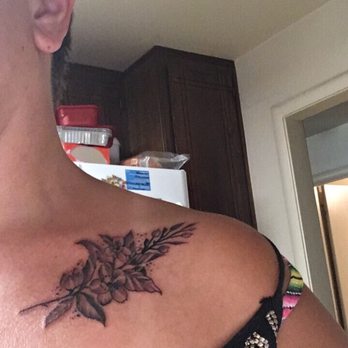 Emerald Tattoo And Piercing - Modesto - Me with tat and another with my girls. - Piercing Near Me - Modesto, California Emerald Tattoo And Piercing - Modesto - Me with tat and another with my girls. - Piercing Near Me - Modesto, California