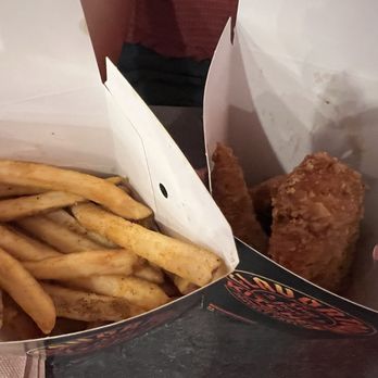 Chicken Guy! - Five Tenders with fries combo - Chicken Shop Near Me - Lake Buena Vista, Florida