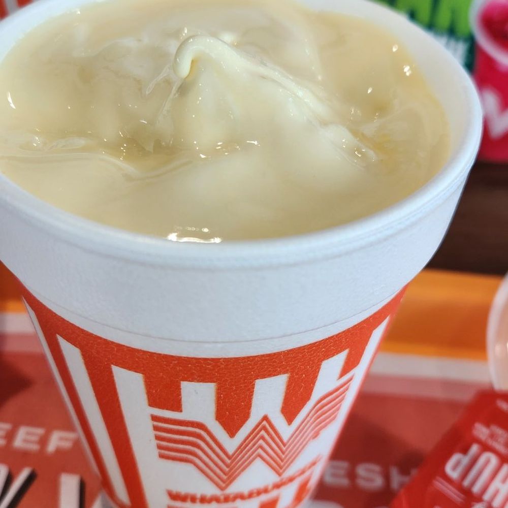 Whataburger - Banana pudding milkshake - Burgers Near Me - Jacksonville, Florida Whataburger - Banana pudding milkshake - Burgers Near Me - Jacksonville, Florida