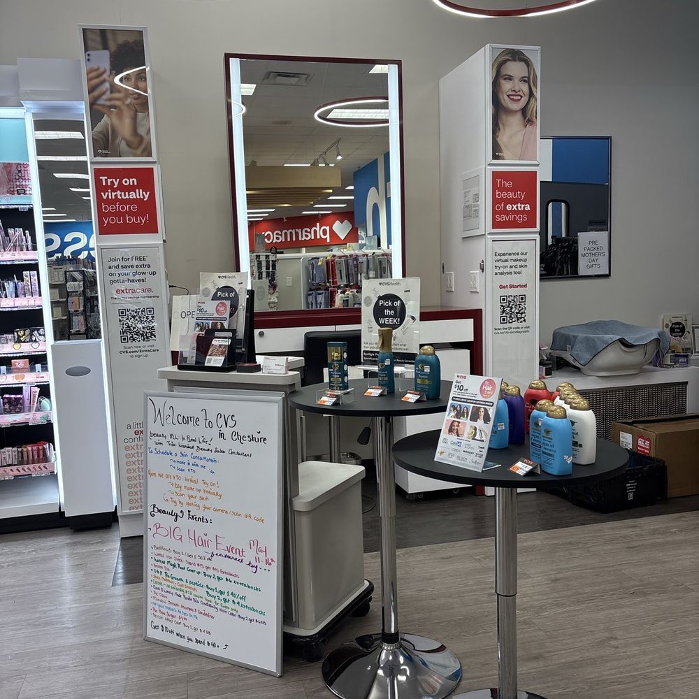 CVS Pharmacy - Beauty section - Drugstores Near Me - CHESHIRE, Connecticut CVS Pharmacy - Beauty section - Drugstores Near Me - CHESHIRE, Connecticut