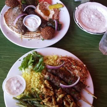 Zayna Mediterranean - Our two combo plates...amazing and delicious. - Mediterranean Near Me - Tucson, Arizona Zayna Mediterranean - Our two combo plates...amazing and delicious. - Mediterranean Near Me - Tucson, Arizona