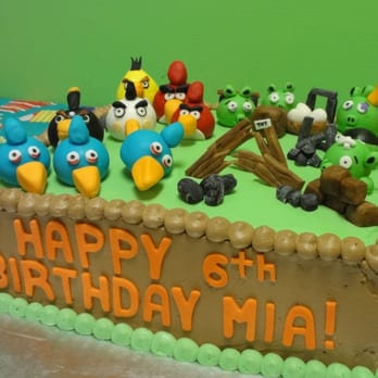 The Sleepy Baker - Angry Birds Cake - Cupcakes Near Me - Natick, Massachusetts The Sleepy Baker - Angry Birds Cake - Cupcakes Near Me - Natick, Massachusetts
