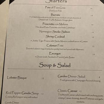 Aragosta - Menu - Modern European Near Me - St. George, Utah