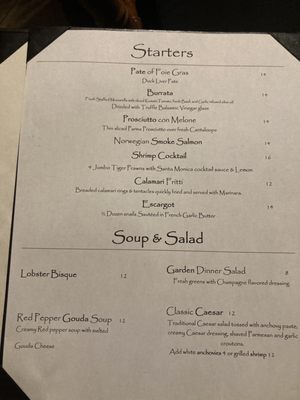 Menu photo 1 Aragosta St. George, UT