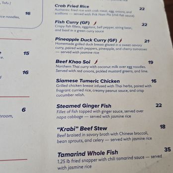Pochana Thai Kitchen - menu - Thai Near Me - Astoria, New York Pochana Thai Kitchen - menu - Thai Near Me - Astoria, New York
