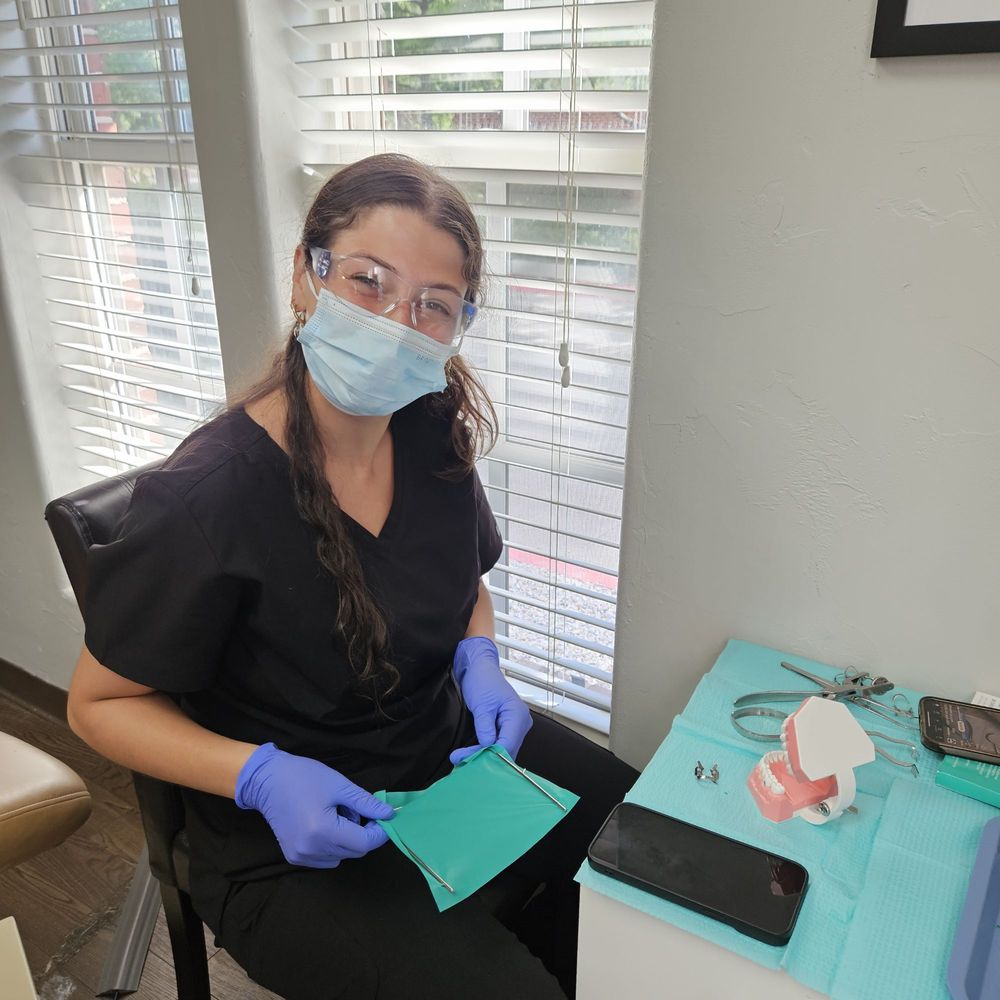 Dallas Medical Assistant School - Grapevine - Learning how to assemble a Dental dam! #Dentistry #DentalDam #Learning - Vocational & Technical School Near Me - Grapevine, Texas Dallas Medical Assistant School - Grapevine - Learning how to assemble a Dental dam! #Dentistry #DentalDam #Learning - Vocational & Technical School Near Me - Grapevine, Texas