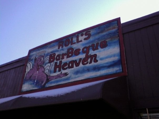 Roll's Bar-B-Que Heaven Logo