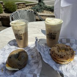 The Coffee Vault - Bagel egg sandwiches