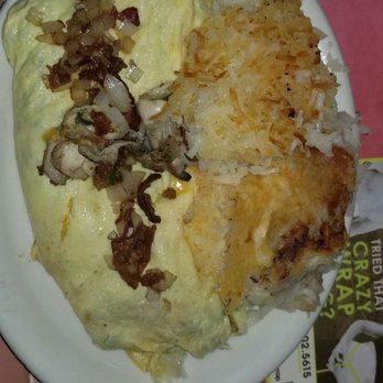 Marcia's Silver Spoon Cafe - Oyster omelet... Delicious - Breakfast & Brunch Near Me - Tacoma, Washington