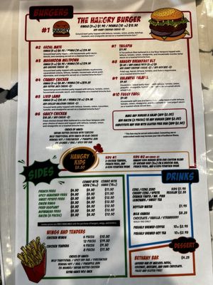 Menu photo 3 Hangry Burger Springfield, VA