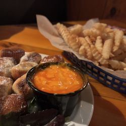 The Dirty Drummer - Pretzel bites and French Fries