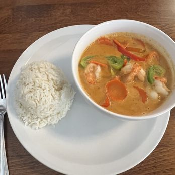 Tic Tac Thai - Panang Curry with Shrimp - Thai Near Me - Spring, Texas
