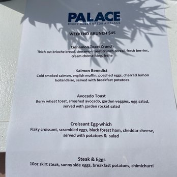 Palace Bar - Brunch menu - Gay Bars Near Me - Miami Beach, Florida Palace Bar - Brunch menu - Gay Bars Near Me - Miami Beach, Florida
