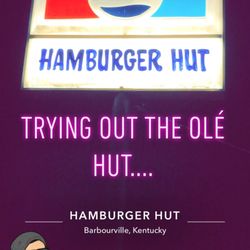 Hamburger Hut - Hamburger Hut Sign