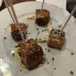Pork Belly Lollipops