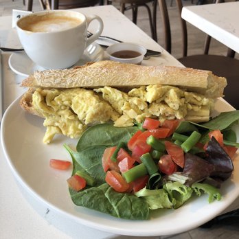 Café Vendôme - Today's coffee and dish! Delish! - Cafes Near Me - Sandy Springs, Georgia