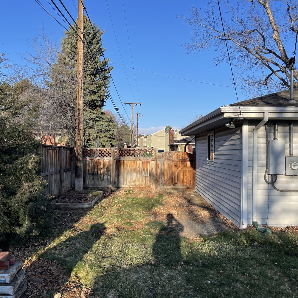Denver Concrete Company - Side of house before pad - Masonry/Concrete Near Me - Denver, Colorado