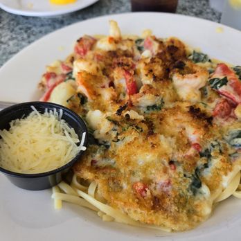 Lazy Days Restaurant - Lobster Rockefeller, not too bad. - Seafood Near Me - Islamorada, Florida Lazy Days Restaurant - Lobster Rockefeller, not too bad. - Seafood Near Me - Islamorada, Florida